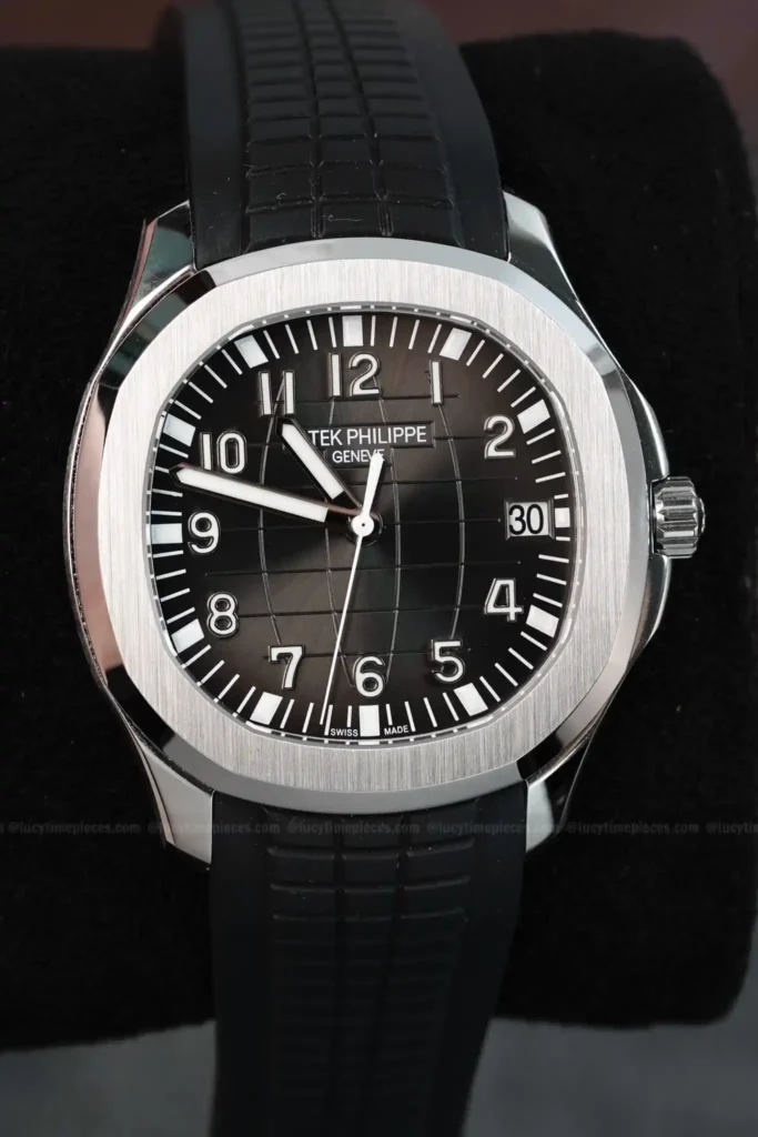 Super Clone Patek Philippe Aquanaut 40mm Rubber Strap Steel – Swiss SuperClone