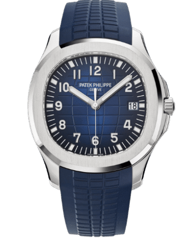 Super Clone Patek Philippe Aquanaut 40mm Rubber Strap Steel – Swiss SuperClone — Image 2