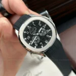 Super Clone Patek Philippe Aquanaut 5261A Moonphase Black 40mm