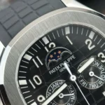 Super Clone Patek Philippe Aquanaut 5261A Moonphase Black 40mm