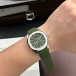 Super Clone Patek Philippe Aquanaut 5261A Moonphase Green 40mm