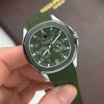 Super Clone Patek Philippe Aquanaut 5261A Moonphase Green 40mm