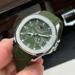 Super Clone Patek Philippe Aquanaut 5261A Moonphase Green 40mm