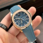 Super Clone Patek Philippe Aquanaut 5261A Moonphase Tifany Blue Rose 40mm – – Swiss SuperClone