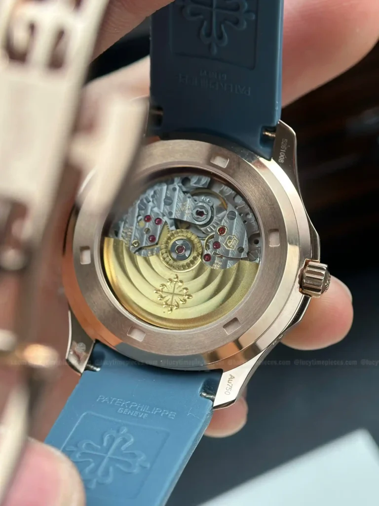 Super Clone Patek Philippe Aquanaut 5261A Moonphase Tifany Blue Rose 40mm – – Swiss SuperClone