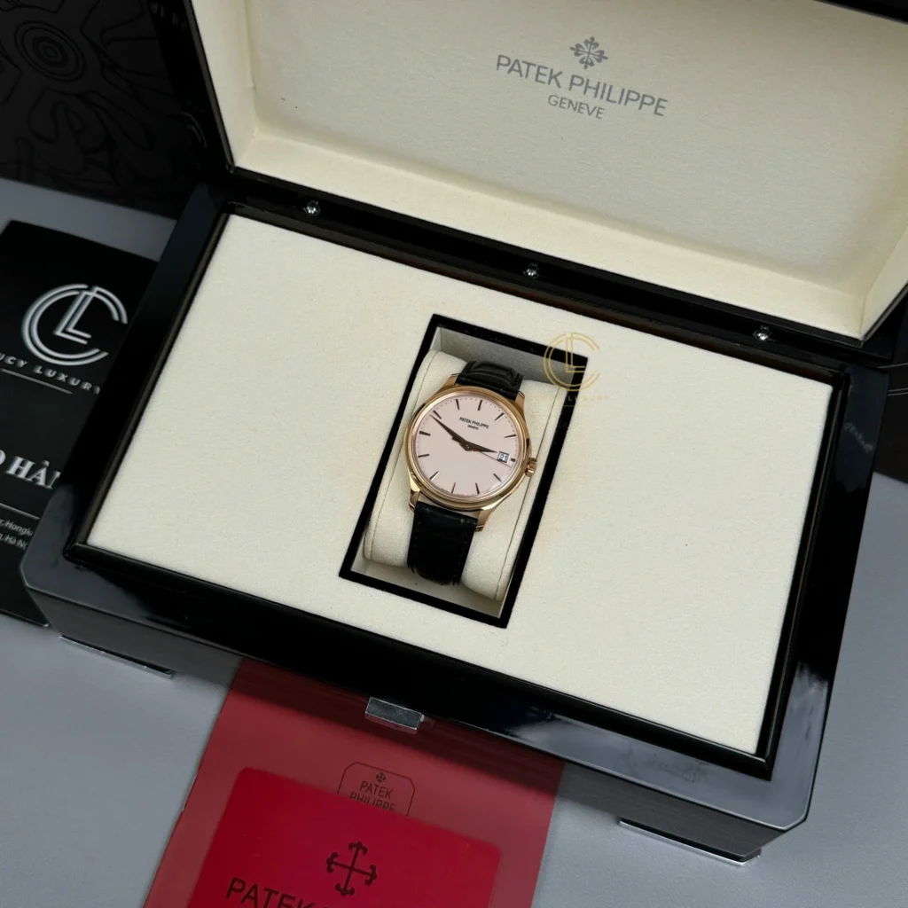 Super Clone Patek Philippe Calatrava 5227R-001 39mm White Dial Rose Gold