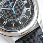 Super Clone Patek Philippe Calatrava 6007A Steel 40mm Black Tiffany Dial