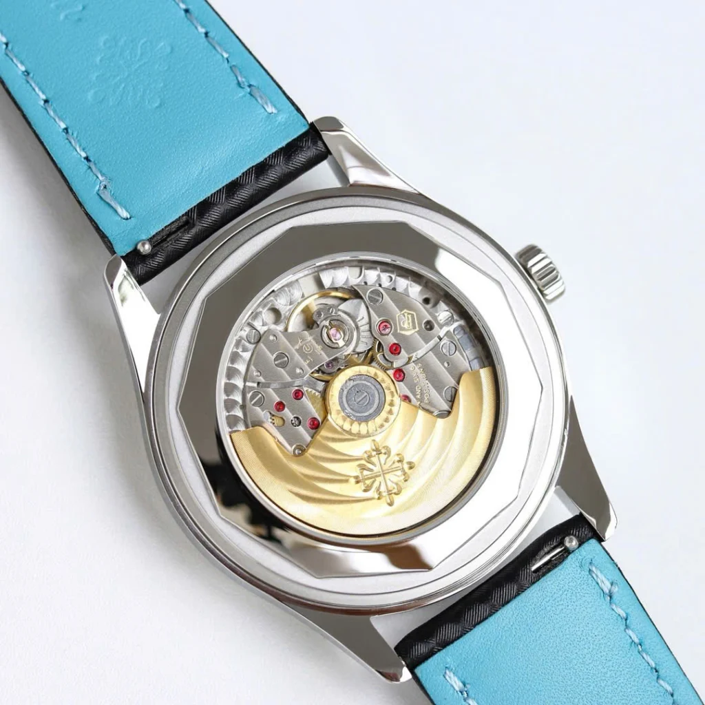Super Clone Patek Philippe Calatrava 6007A Steel 40mm Black Tiffany Dial