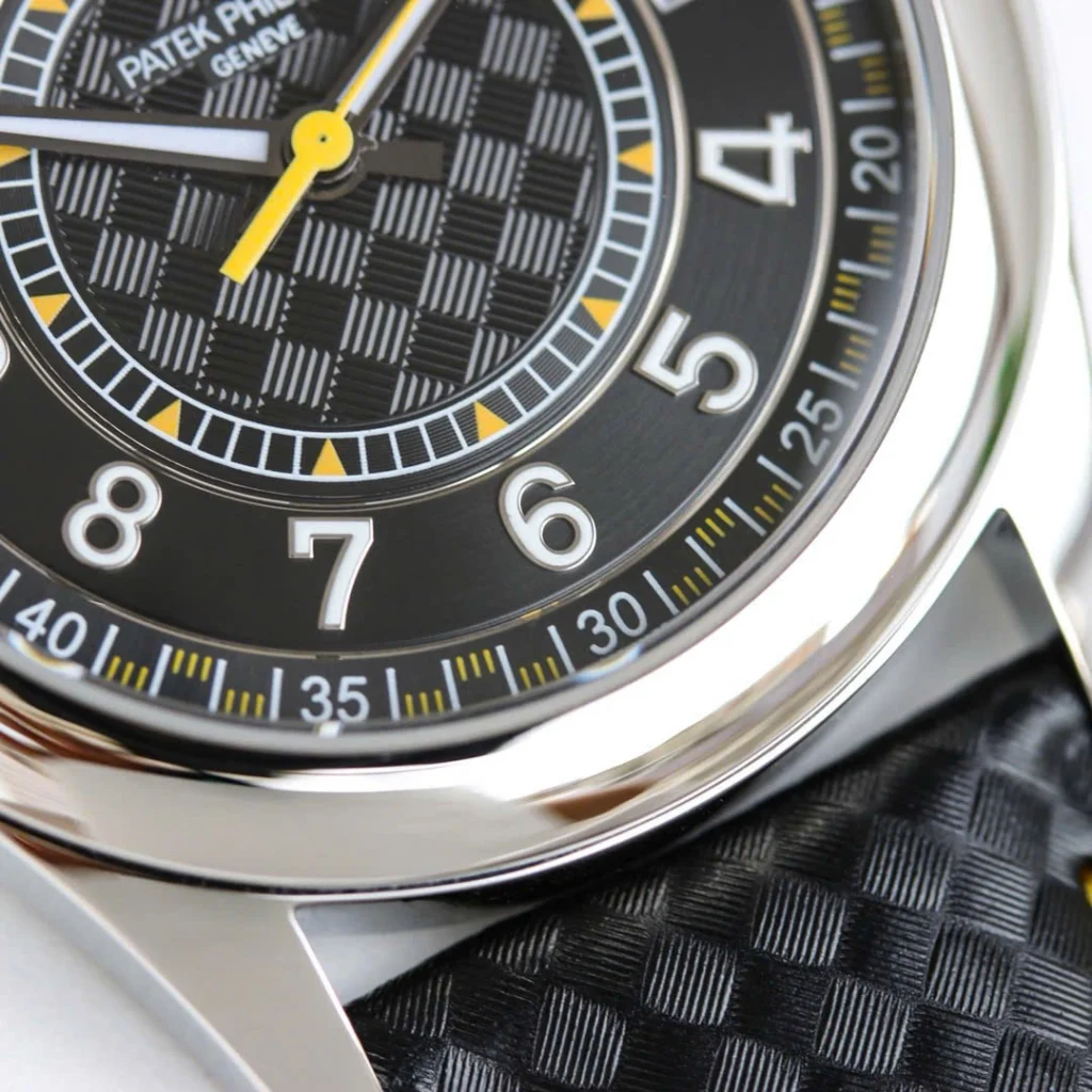 Super Clone Patek Philippe Calatrava 6007A Steel 40mm Ebony Black Dial