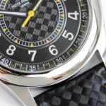 Super Clone Patek Philippe Calatrava 6007A Steel 40mm Ebony Black Dial