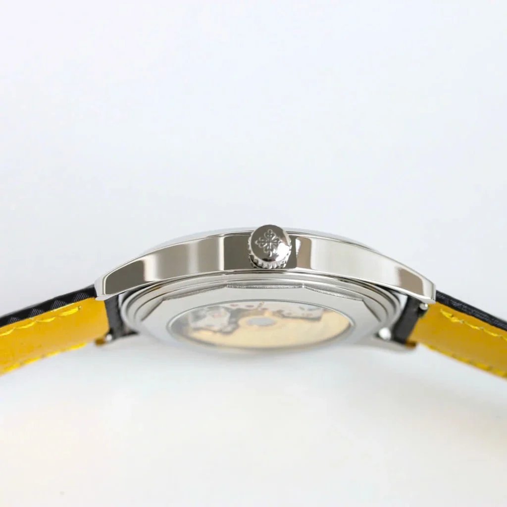Super Clone Patek Philippe Calatrava 6007A Steel 40mm Ebony Black Dial