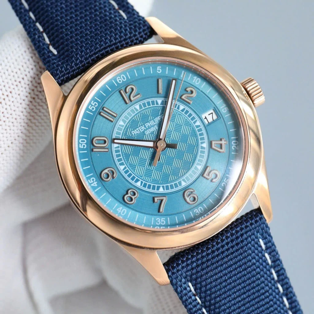 Super Clone Patek Philippe 42mm Steel — dial close-up