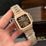 Super Clone Patek Philippe Cubitus 5821/1AR-001 45mm Chocolate Dial Rose Gold – Swiss SuperClone