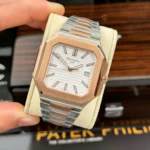 Super Clone Patek Philippe Cubitus 5821/1AR-001 45mm White Dial