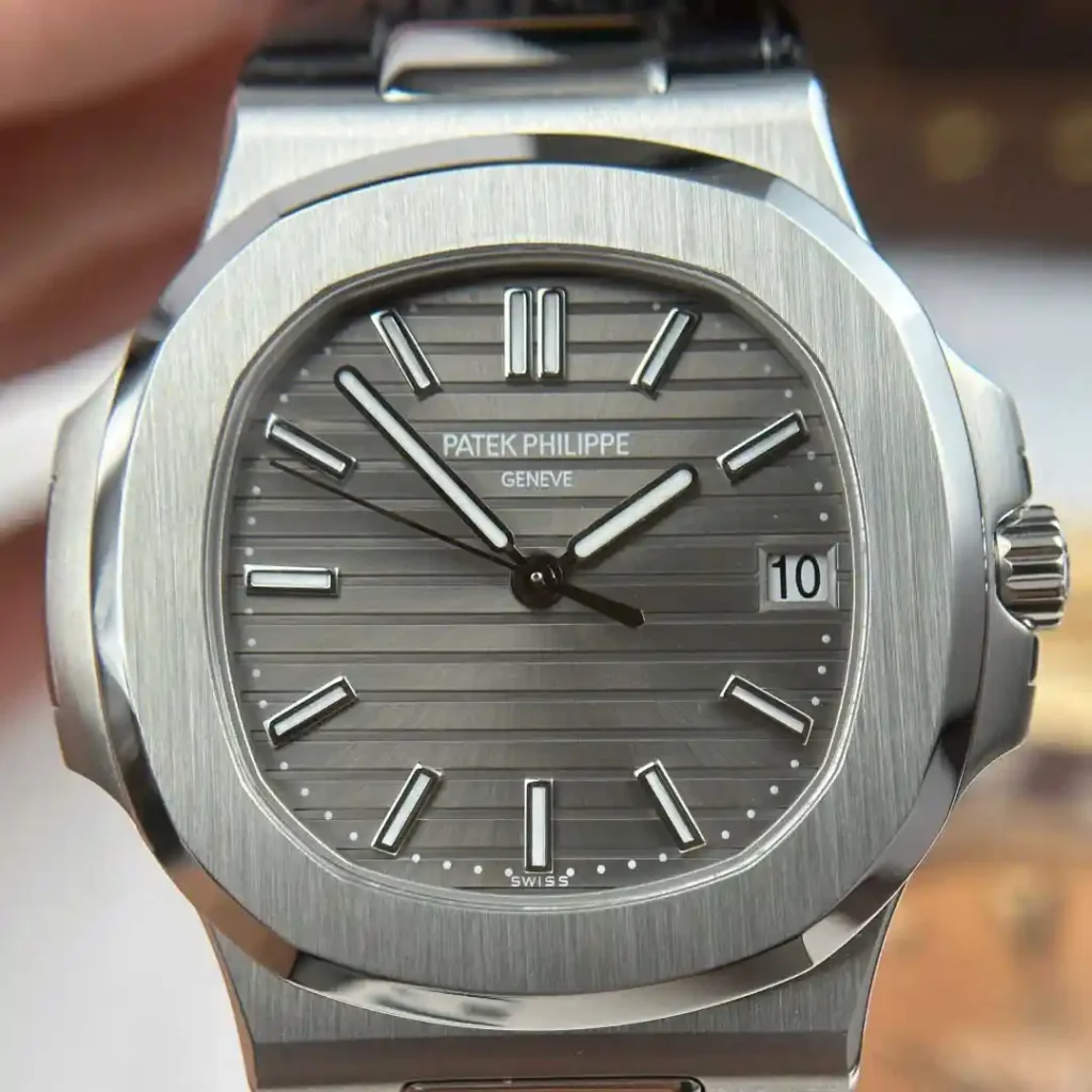 Super Clone Patek Philippe Nautilus 5711 WG Gray – – Swiss SuperClone