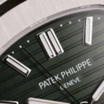 Super Clone Patek Philippe Nautilus 5711/1A-014 40mm Green Dial V3 Update — case and bezel