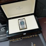 Super Clone Patek Philippe Nautilus 5712/1A 40mm Custom Full Moissanite Baguette HongKong – Customize Diamod – Swiss SuperClone