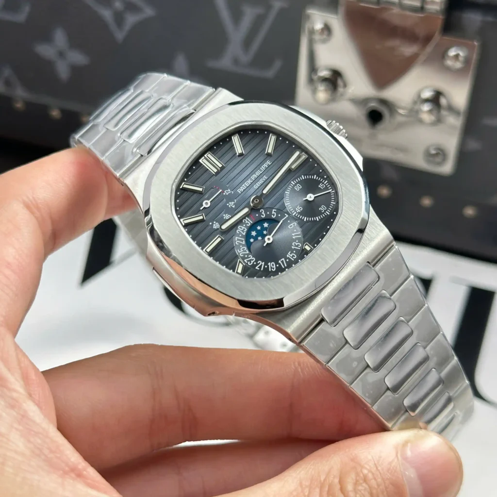 Super Clone Patek Philippe Nautilus 5712/1A – 001 Steels Blue Dial V3- – – Swiss SuperClone