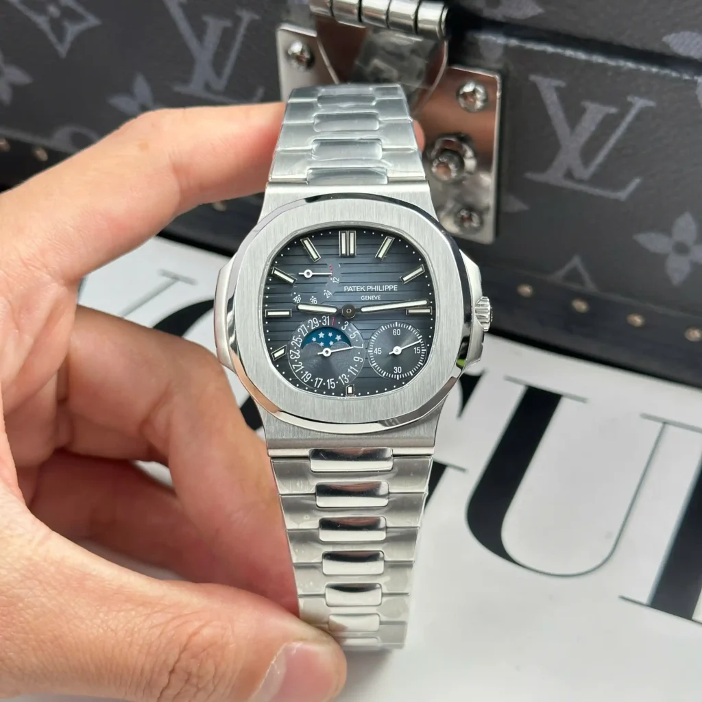 Super Clone Patek Philippe Nautilus 5712/1A – 001 Steels Blue Dial V3- – – Swiss SuperClone