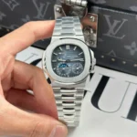 Super Clone Patek Philippe Nautilus 5712/1A – 001 Steels Blue Dial V3- – – Swiss SuperClone