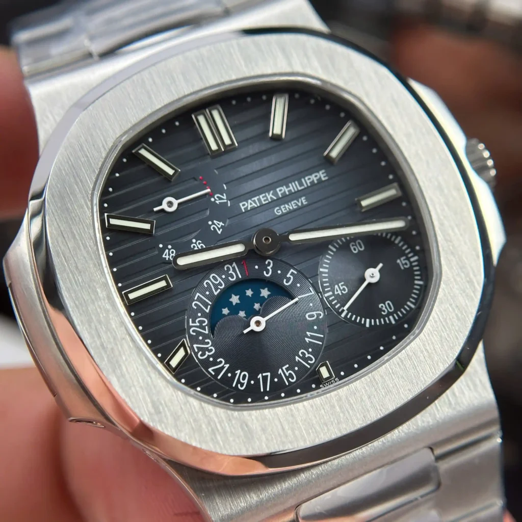 Super Clone Patek Philippe Nautilus 5712/1A – 001 Steels Blue Dial V3- – – Swiss SuperClone