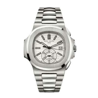 Super Clone Patek Philippe Nautilus Chronograph 5980/1A-019 40.5mm White Dial
