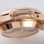 Super Clone Patek Philippe Nautilus Chronograph 5980/1R-001 40mm Black-Gray Dial Rose Gold