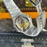 Super Clone Patek Philippe Patek Nautilus 5713G Green Dial 40mm Moissanite – Handcrafted Diamod