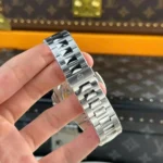 Super Clone Patek Philippe Patek Nautilus 5713G Green Dial 40mm Moissanite – Handcrafted Diamod