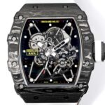 Super Clone Richard Mille RM 35-01 Rafael Nadal Carbon Fiber Velcro Strap — bracelet detail