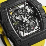 Super Clone Richard Mille RM 35-02 Richard Mille Rafael Nadal Yellow 44mm –