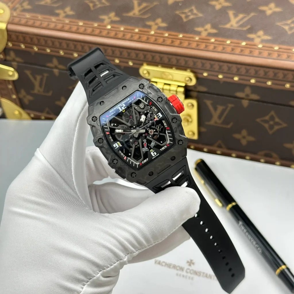 Super Clone Richard Mille RM 35-03 Richard Mille Rafael Nadal Carbon TPT 43mm –