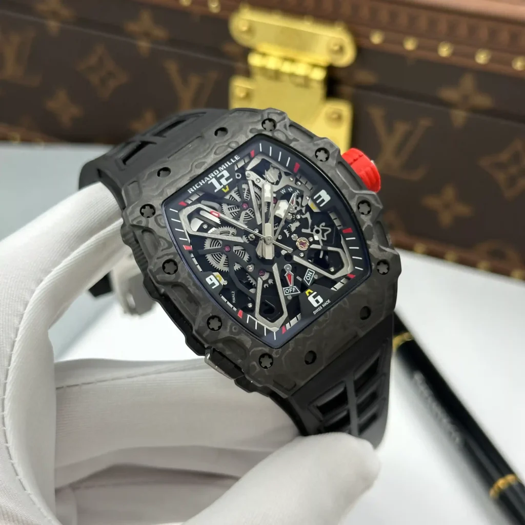 Super Clone Richard Mille RM 35-03 Richard Mille Rafael Nadal Carbon TPT 43mm –