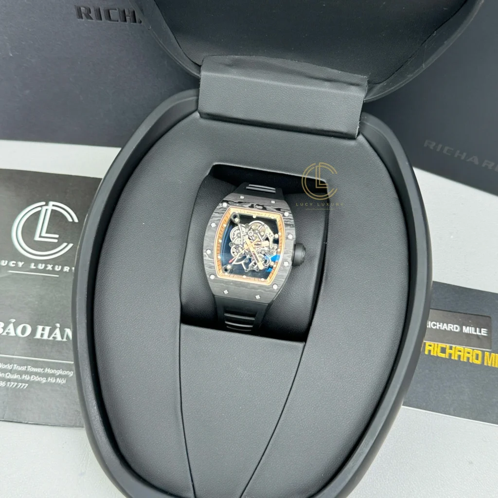 Super Clone Richard Mille RM 55 Richard Mille Asia Manual Winding Bubba Watson 42MM