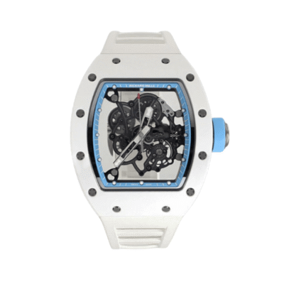 Super Clone Richard Mille RM 55 Richard Mille BLUE 42mm Ceramic