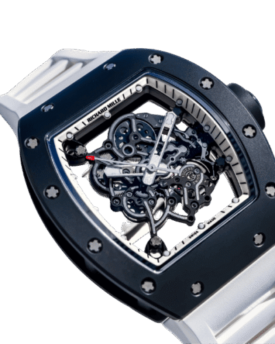 Super Clone Richard Mille RM 55 Richard Mille Black Bubba Watson 42mm Ceramic