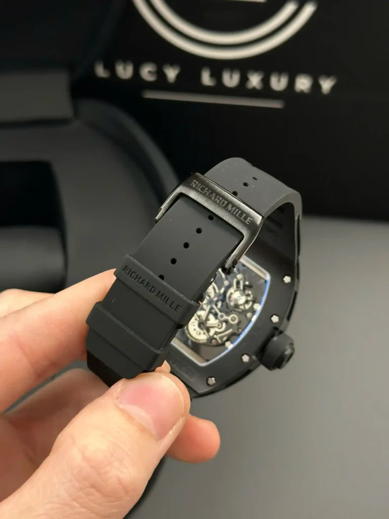 Super Clone Richard Mille RM 55 Richard Mille Manual Winding Bubba Watson 42mm Black