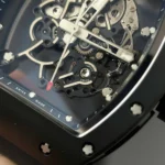 Super Clone Richard Mille RM 55 Richard Mille Manual Winding Bubba Watson 42mm Black