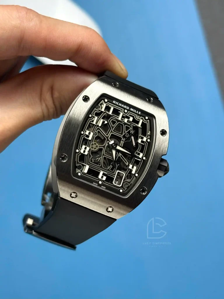 Super Clone Richard Mille Titanium — case and bezel