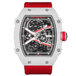 Super Clone Richard Mille RM 67-02 Richard Mille Italien Weiß Carbon TPT Italien