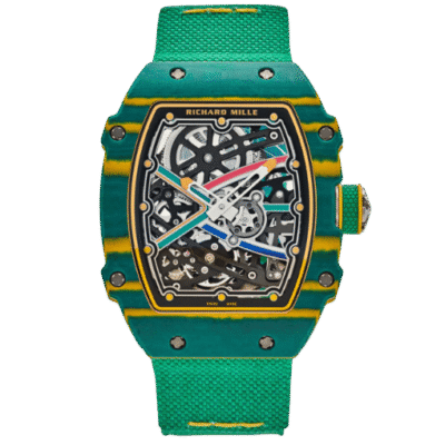 Super Clone Richard Mille RM 67-02 Richard Mille Italy White Carbon TPT Italy — Image 3