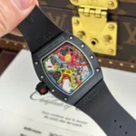 Super Clone Richard Mille RM 68-01 Richard Mille Tourbillon Cyril Kongo Ceramic Black –
