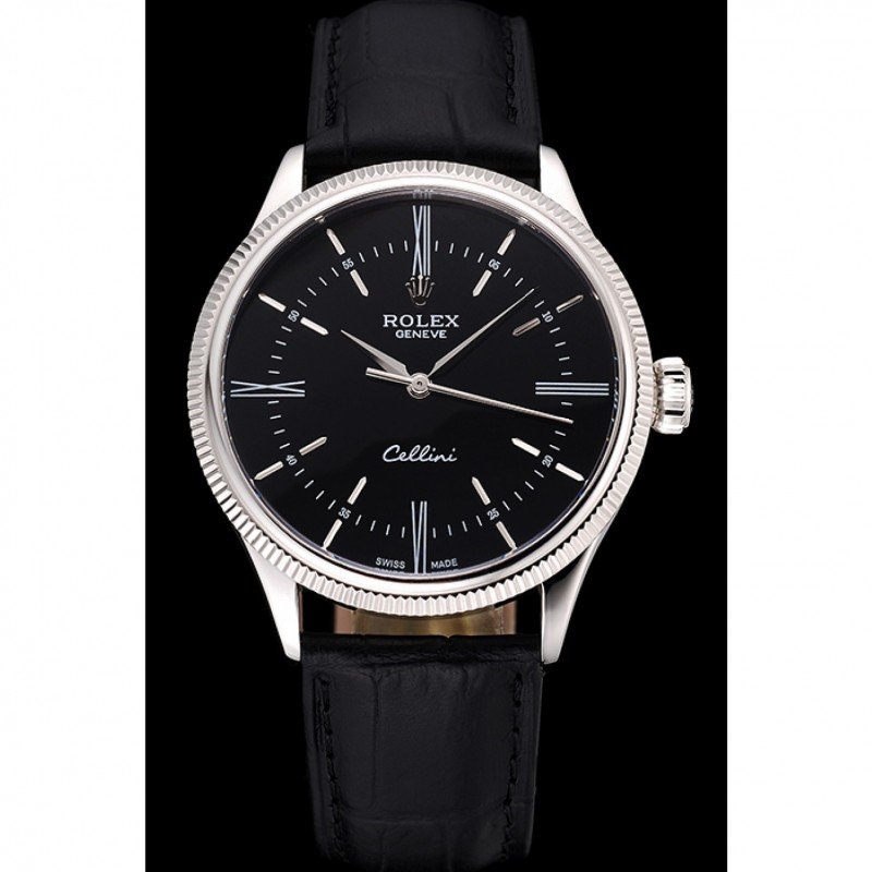 Super Clone Rolex Cellini Black Dial 622654 – Swiss SuperClone