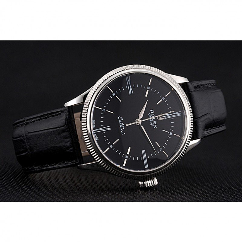 Super Clone Rolex Cellini Black Dial 622654 – Swiss SuperClone