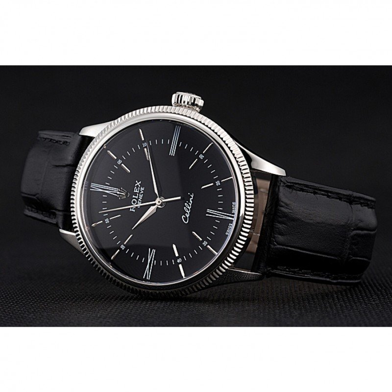 Super Clone Rolex Cellini Black Dial 622654 – Swiss SuperClone