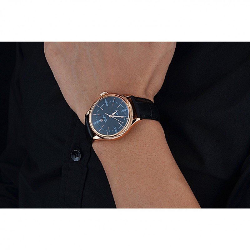Super Clone Rolex Cellini Black Dial 622656 – Swiss SuperClone
