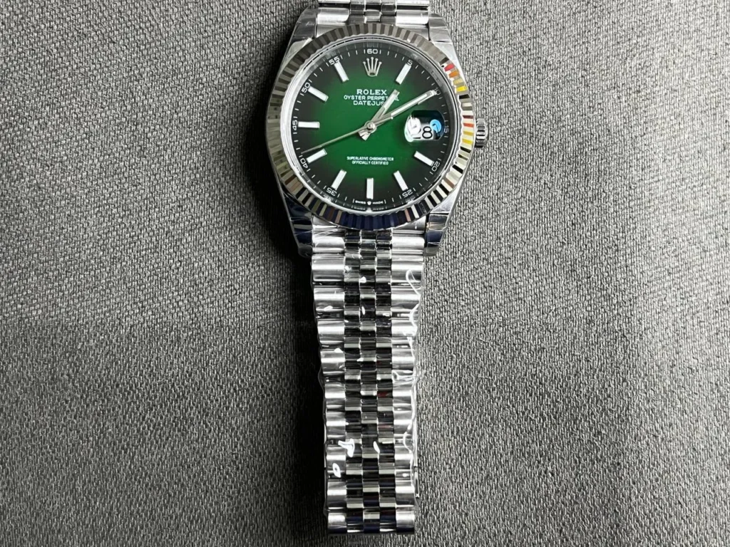 Super Clone Rolex Datejust 41 Green Ombré Dial (2026) Jubilee – Swiss SuperClone