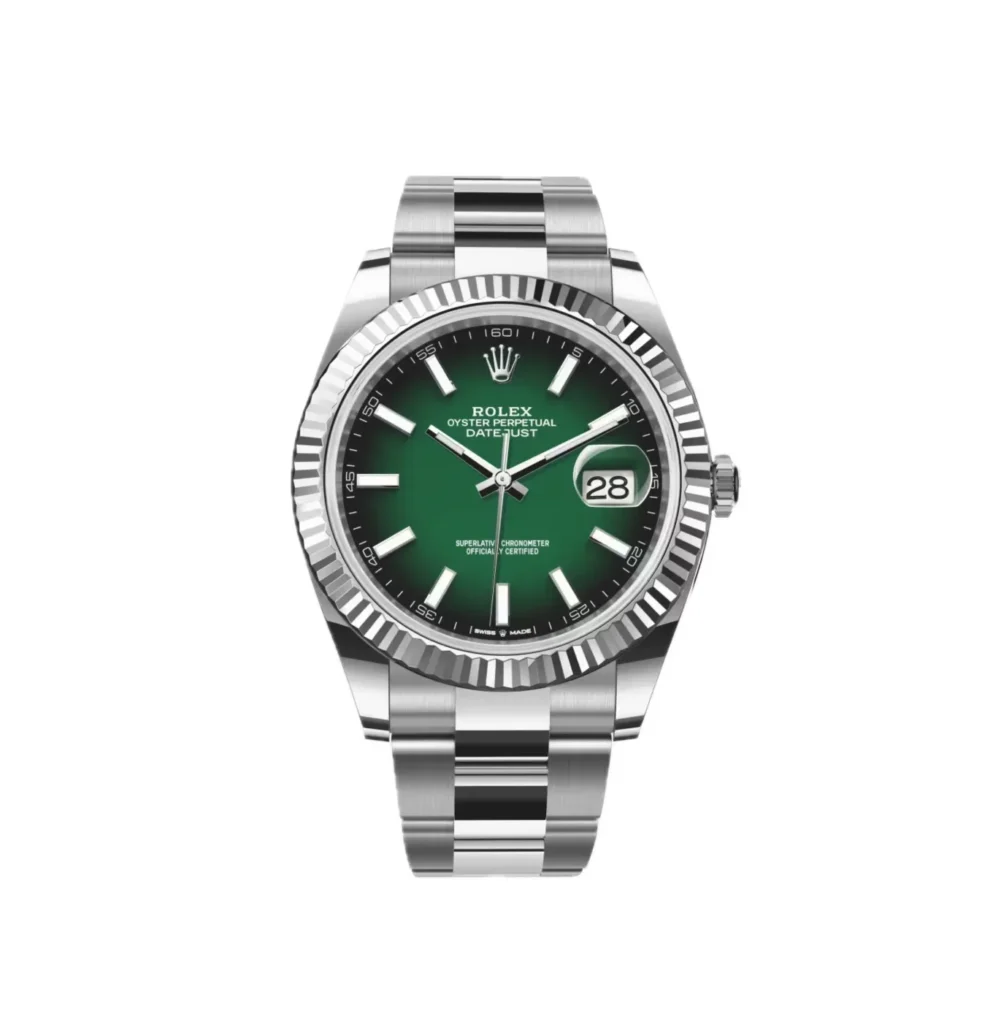 Super Clone Rolex Datejust 41 Green Ombré Dial (2026) Oyster – Swiss SuperClone