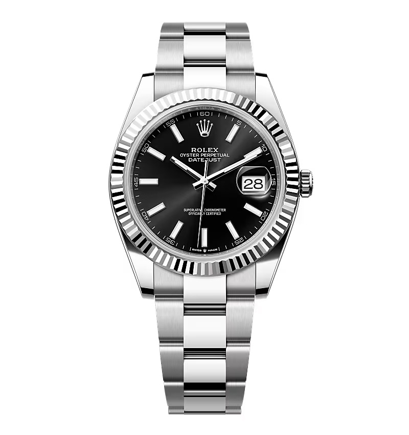 Super Clone Rolex Datejust Black Dial 126334-0017 41 mm – Swiss SuperClone
