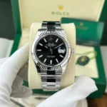 Super Clone Rolex Datejust Black Dial 126334-0017 41 mm – Swiss SuperClone